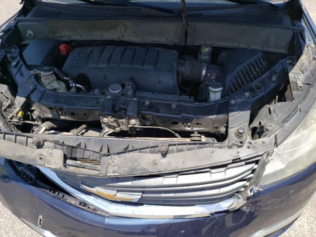 1GNKRFED4FJ366390 - 2015 CHEVROLET TRAVERSE LS BLUE photo 12