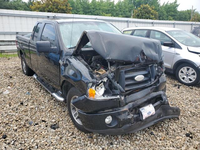 1FTRX12W48FB39924 - 2008 FORD F150 შავი ფოტო 4