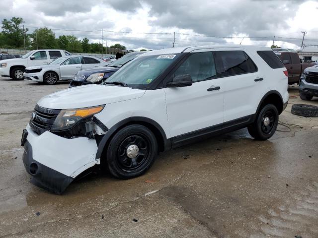 1FM5K8AR0EGC60436 - 2014 FORD EXPLORER POLICE INTERCEPTOR WHITE photo 1