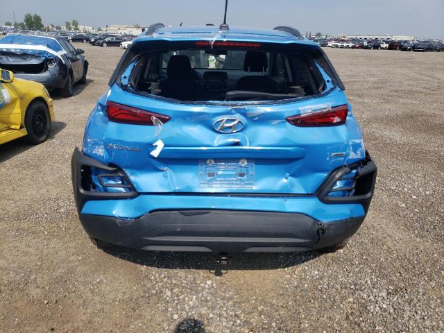 KM8K6CAA6MU631569 - 2021 HYUNDAI KONA SEL PLUS BLUE photo 6