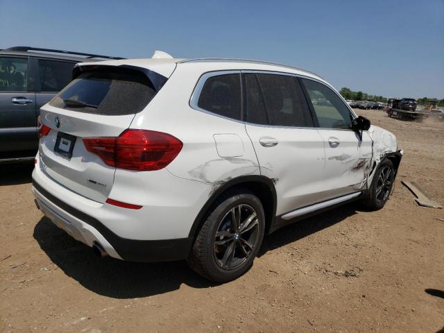 5UXTR9C53KLE18781 - 2019 BMW X3 XDRIVE30I WHITE photo 3