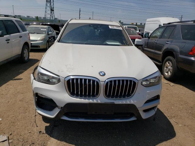 5UXTR9C53KLE18781 - 2019 BMW X3 XDRIVE30I WHITE photo 5