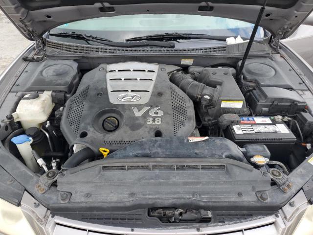 KMHFC46F36A127702 - 2006 HYUNDAI AZERA SE GRAY photo 11