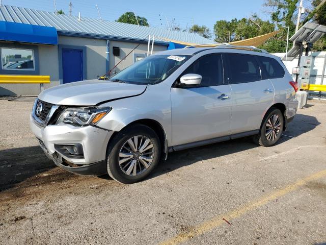 5N1DR2MN5JC617012 - 2018 NISSAN PATHFINDER S SILVER photo 1