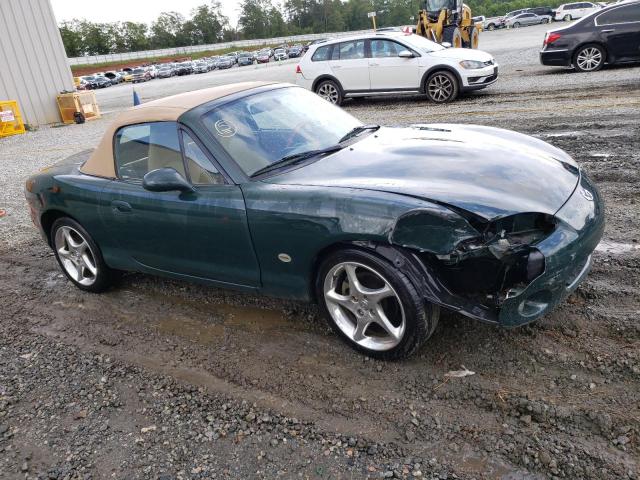 JM1NB353210214770 - 2001 MAZDA MX-5 MIATA BASE GREEN photo 4
