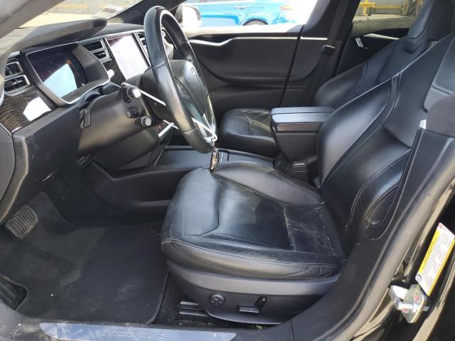 5YJSA1E11GF156038 - 2016 TESLA MODEL S BLACK photo 7