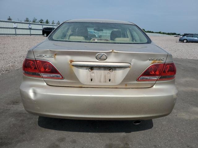 JTHBA30GX55106260 - 2005 LEXUS ES 330 GOLD photo 6