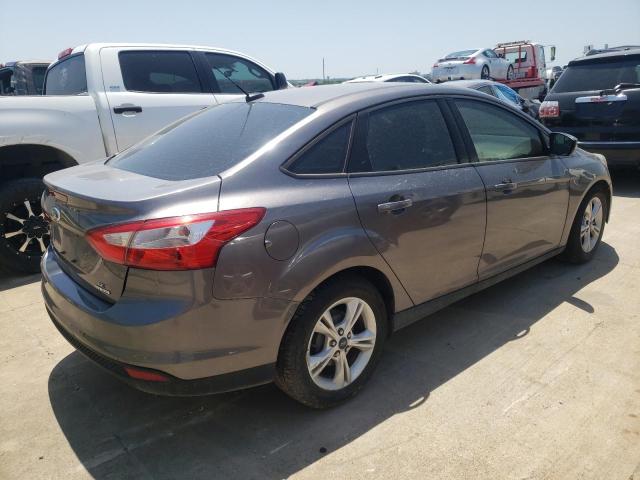 1FADP3F27EL460372 - 2014 FORD FOCUS SE GRAY photo 3