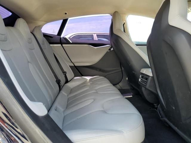 5YJSA1S16EFP50559 - 2014 TESLA MODEL S Կապույտ լուսանկար 10