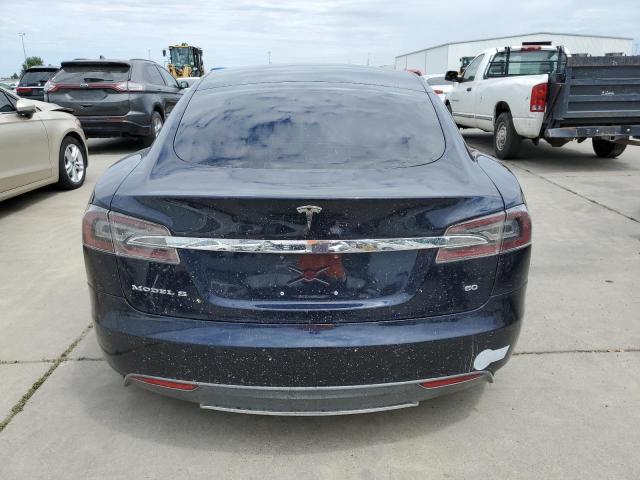 5YJSA1S16EFP50559 - 2014 TESLA MODEL S Կապույտ լուսանկար 6