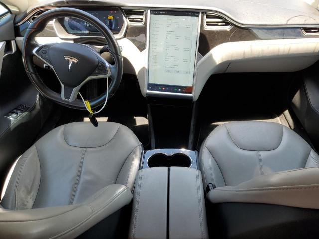 5YJSA1S16EFP50559 - 2014 TESLA MODEL S Կապույտ լուսանկար 8