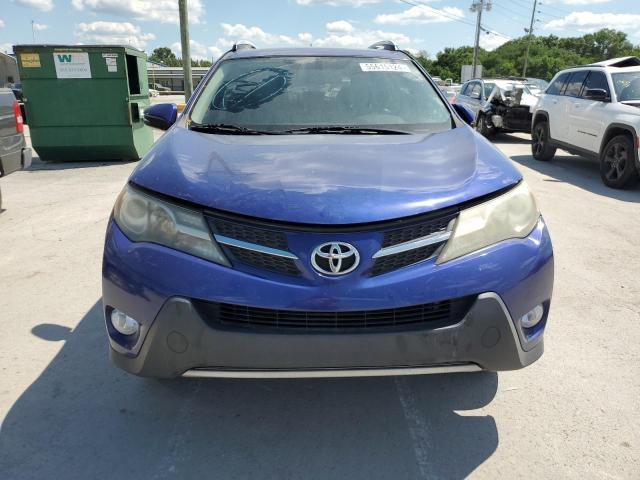 2T3YFREV3FW223454 - 2015 TOYOTA RAV4 LIMITED BLUE photo 5