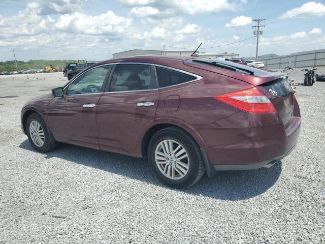 5J6TF3H52CL005257 - 2012 HONDA CROSSTOUR EXL BURGUNDY photo 2