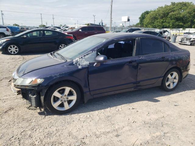 2HGFA16619H513776 - 2009 HONDA CIVIC LX-S BLUE photo 1
