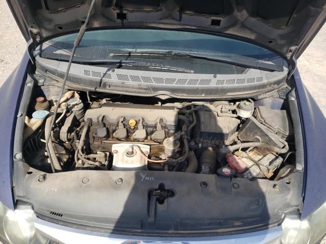 2HGFA16619H513776 - 2009 HONDA CIVIC LX-S BLUE photo 11