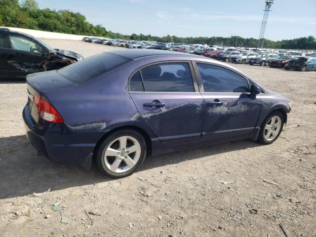 2HGFA16619H513776 - 2009 HONDA CIVIC LX-S BLUE photo 3