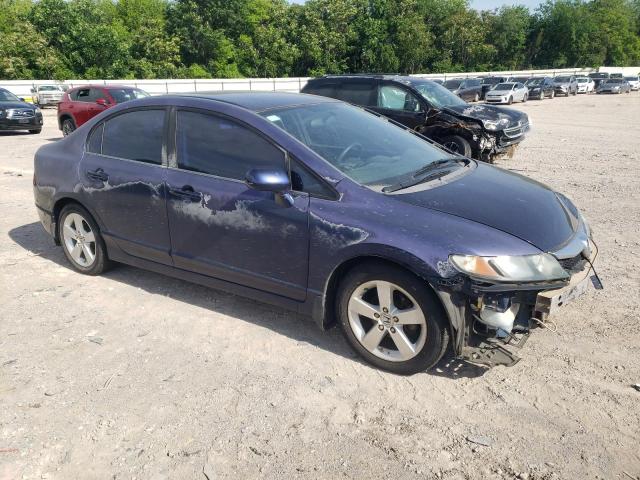 2HGFA16619H513776 - 2009 HONDA CIVIC LX-S BLUE photo 4