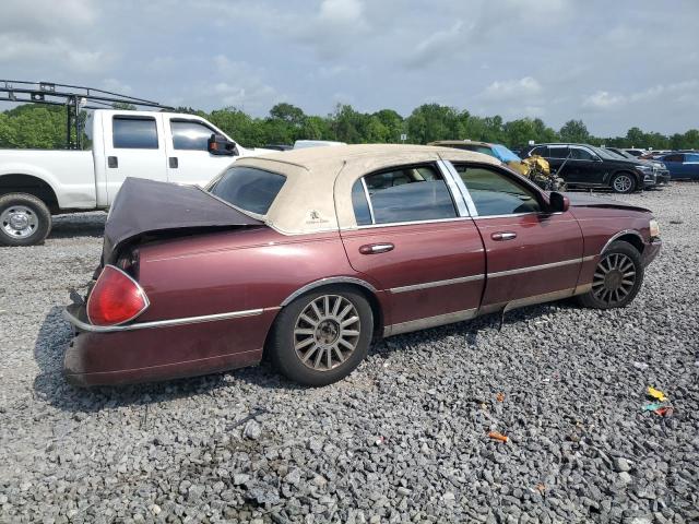 1LNHM81W54Y686970 - 2004 LINCOLN TOWN CAR EXECUTIVE Rot Foto 3