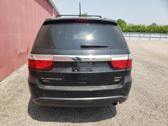 1C4RDJDG4DC676304 - 2013 DODGE DURANGO CREW BLACK photo 6