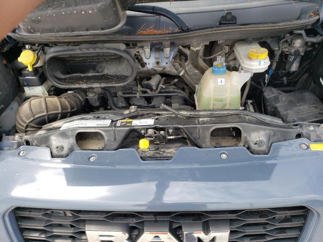 3C6TRVDG4KE516953 - 2019 RAM PROMASTER 2500 HIGH GRAY photo 11