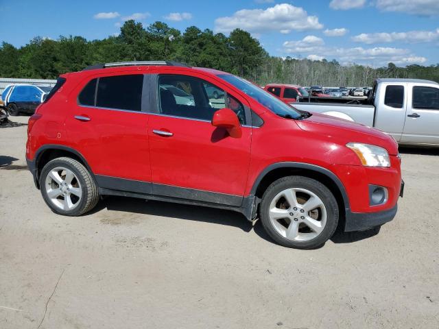 KL7CJTSB9FB056894 - 2015 CHEVROLET TRAX LTZ RED photo 4