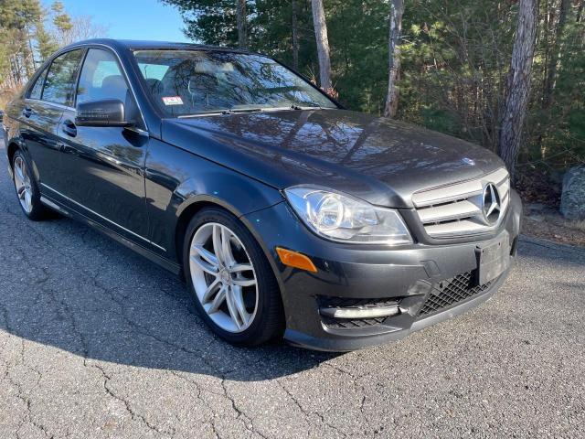 WDDGF8AB8DR264974 - 2013 MERCEDES-BENZ C 300 4MATIC GRAY photo 1