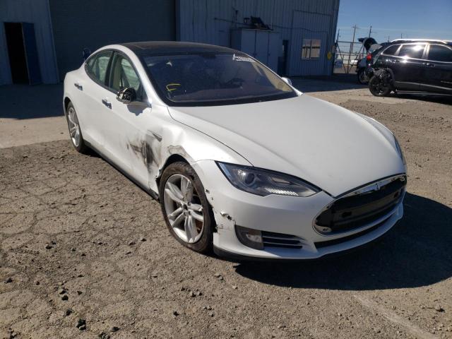5YJSA1H19EFP32368 - 2014 TESLA MODEL S Ağ foto 1