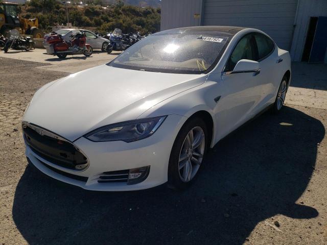 5YJSA1H19EFP32368 - 2014 TESLA MODEL S Ağ foto 2
