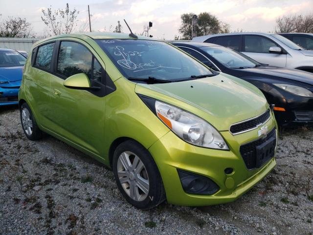 KL8CD6S92DC512727 - 2013 CHEVROLET SPARK 1LT GREEN photo 4