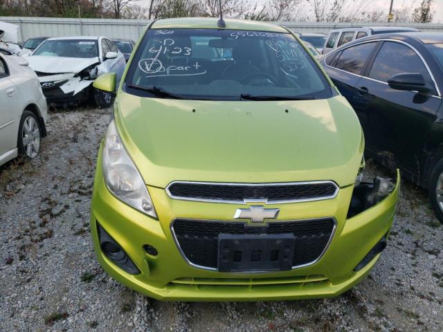 KL8CD6S92DC512727 - 2013 CHEVROLET SPARK 1LT GREEN photo 5