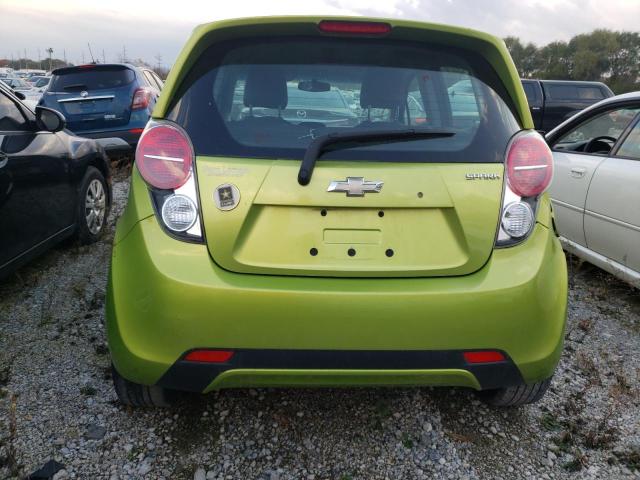 KL8CD6S92DC512727 - 2013 CHEVROLET SPARK 1LT GREEN photo 6