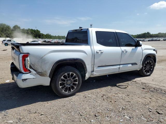 5TFNA5DB1NX045085 - 2022 TOYOTA TUNDRA CREWMAX PLATINUM Weiß Foto 3