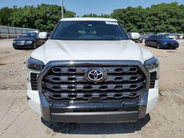 5TFNA5DB1NX045085 - 2022 TOYOTA TUNDRA CREWMAX PLATINUM Weiß Foto 5