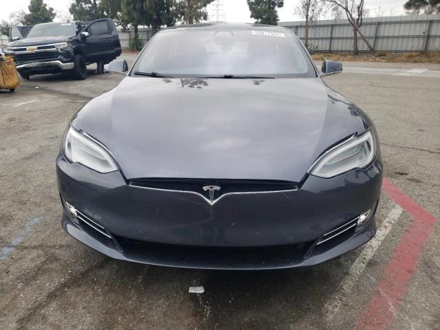 5YJSA1E21LF379912 - 2020 TESLA MODEL S 灰色 照片 5