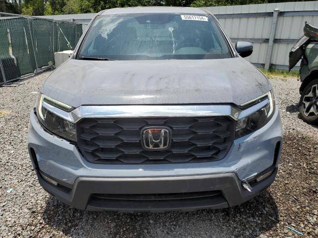 5FNYF7H5XNB004835 - 2022 HONDA PASSPORT EXL BLUE photo 5