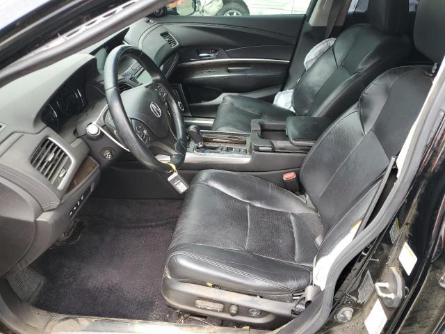 JH4KC1F90EC007191 - 2014 ACURA RLX ADVANCE BLACK photo 7