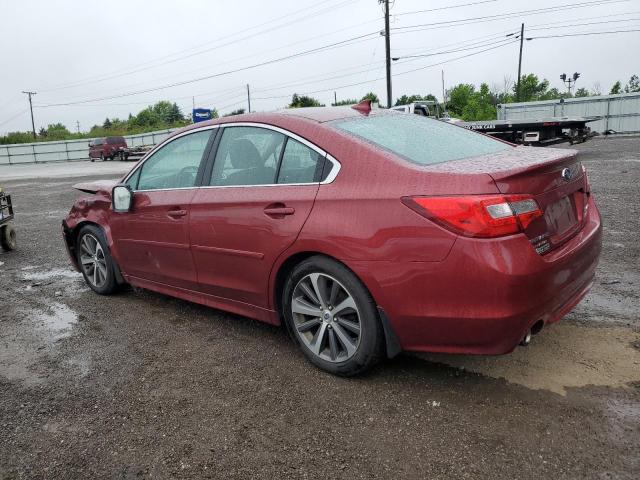 4S3BNAK60H3008904 - 2017 SUBARU LEGACY 2.5I LIMITED MAROON photo 2