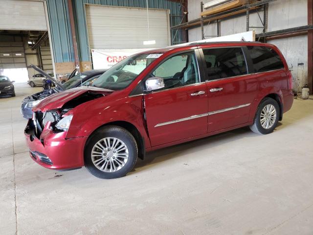 2C4RC1CGXDR647580 - 2013 CHRYSLER TOWN & COU TOURING L RED photo 1