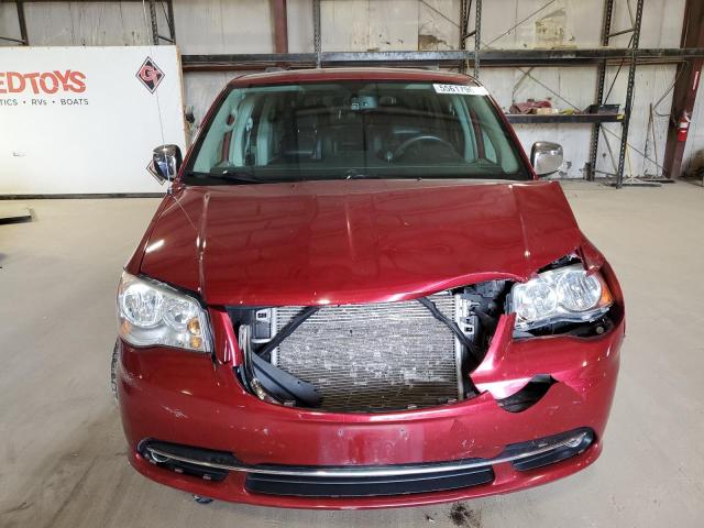 2C4RC1CGXDR647580 - 2013 CHRYSLER TOWN & COU TOURING L RED photo 5