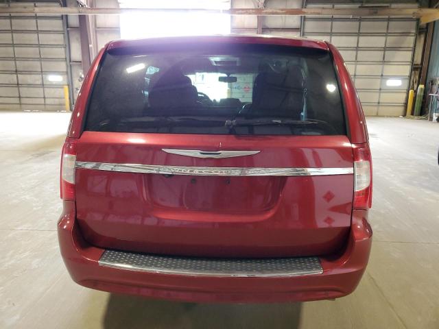 2C4RC1CGXDR647580 - 2013 CHRYSLER TOWN & COU TOURING L RED photo 6