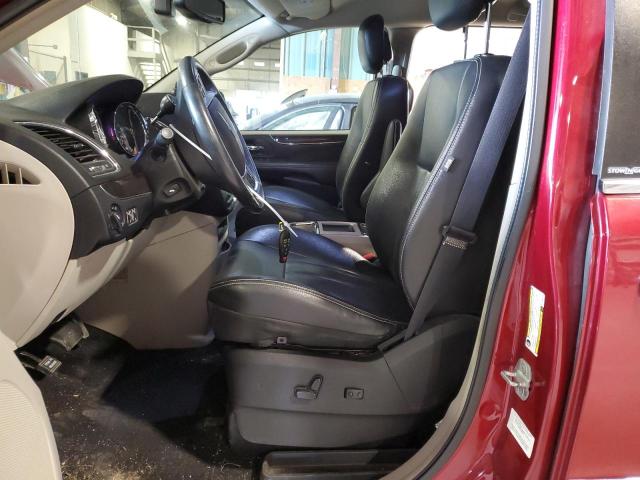 2C4RC1CGXDR647580 - 2013 CHRYSLER TOWN & COU TOURING L RED photo 7