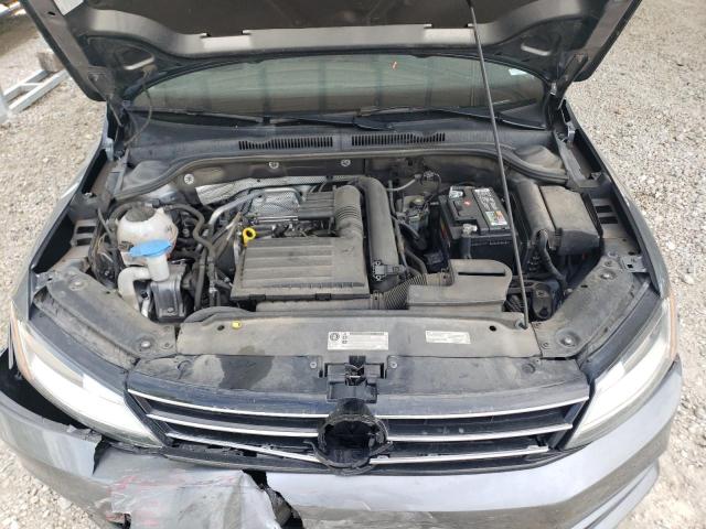 3VW2B7AJ1HM412596 - 2017 VOLKSWAGEN JETTA S GRAY photo 11