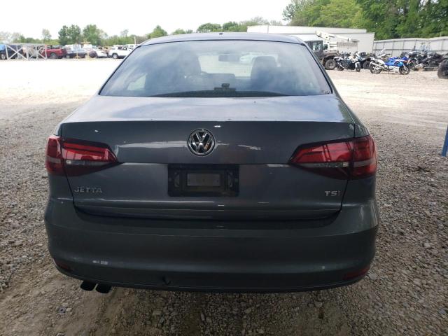 3VW2B7AJ1HM412596 - 2017 VOLKSWAGEN JETTA S GRAY photo 6