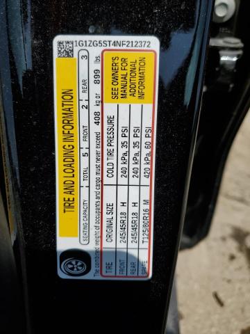 1G1ZG5ST4NF212372 - 2022 CHEVROLET MALIBU RS 黑色 照片 13