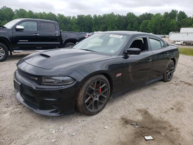 2C3CDXGJ3JH201210 - 2018 DODGE CHARGER R/T 392 BLACK photo 1