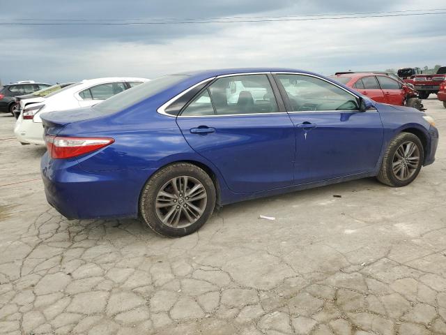 4T1BF1FK7FU896932 - 2015 TOYOTA CAMRY LE BLUE photo 3