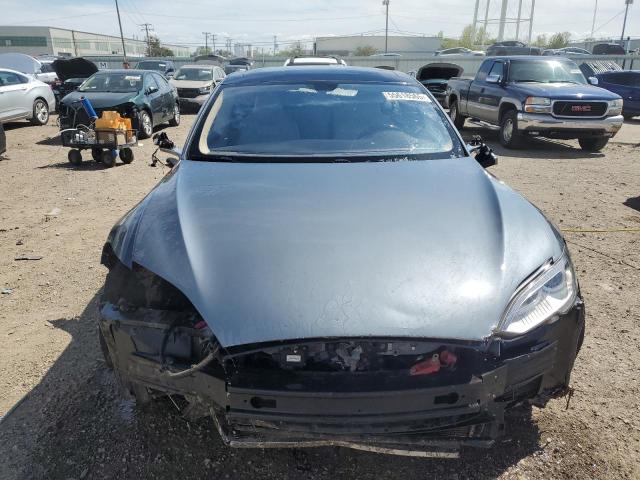 5YJSA1DN7DFP06150 - 2013 TESLA MODEL S GRAY photo 5