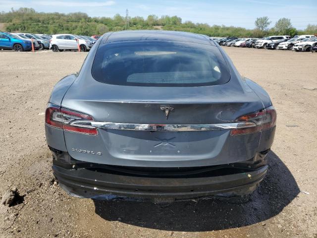 5YJSA1DN7DFP06150 - 2013 TESLA MODEL S GRAY photo 6