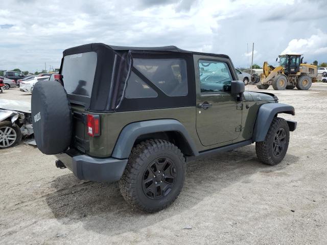 1C4GJWAG0FL768465 - 2015 JEEP WRANGLER SPORT 绿色 照片 3