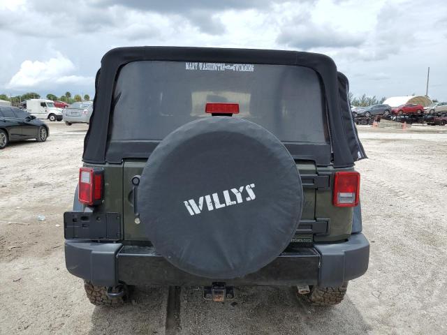 1C4GJWAG0FL768465 - 2015 JEEP WRANGLER SPORT 绿色 照片 6